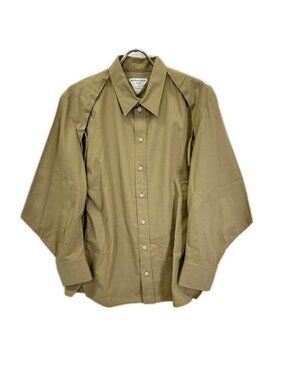 Bottega Veneta Beige Long Sleeve Shirt Blouse 40
